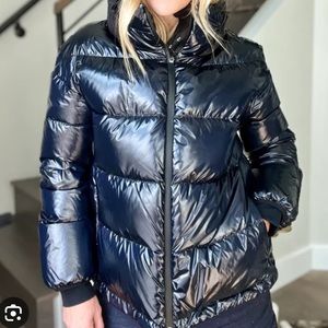 Herno Laminar Puffy Jacket- Blue- size 42/6